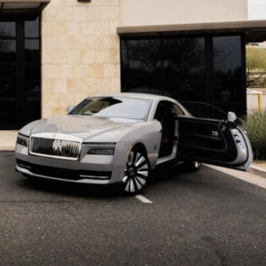 BESPOKEV Cars and Coffee in Phoenix, AZ featuring Tesla Drivers Club. This was the first all-electric vehicle cars and coffee in Arizona.